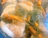 簡単★きざみ昆布と天ぷらの煮物作り方5写真