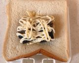 鯖缶でランチパック風、鯖サンドトースト！作り方5写真