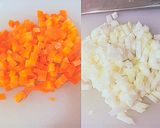 塩豚のレンズ豆添え作り方4写真