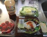 おぼろ豆腐のサラダ和え!(^^)!作り方1写真