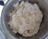 マンガ肉風 ピーマンの豆腐肉詰め作り方1写真