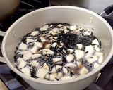 里芋とひじきの煮物作り方2写真