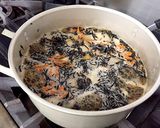里芋とひじきの煮物作り方3写真