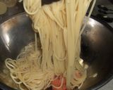 アスパラ入り、明太子スパゲティー♫作り方4写真