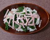 朝食に活躍！コーンスープの素で簡単ドリア作り方2写真
