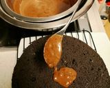 簡単　小学生が作る炊飯器ココアケーキ　作り方11写真