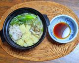 柚子香る✿水菜と豚肉のハリハリ鍋作り方5写真
