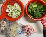 青梗菜と豚バラのオイスターソース炒め作り方1写真