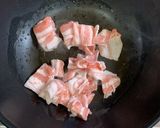 青梗菜と豚バラのオイスターソース炒め作り方3写真