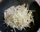青梗菜と豚バラのオイスターソース炒め作り方5写真