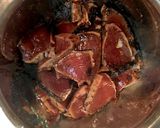 簡単おつまみ☆鰹のたたき 特製タレ漬け作り方3写真