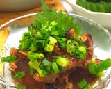 簡単おつまみ☆鰹のたたき 特製タレ漬け作り方4写真