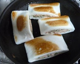 はんぺんのツナと大葉のはさみ焼き♪作り方3写真