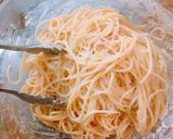 ボウルで簡単和えるだけ♪たらこスパゲティ作り方2写真