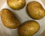 レンジで超簡単、じゃがバター作り方1写真