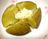 レンジで超簡単、じゃがバター作り方3写真