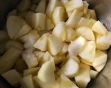 りんご煮のカスタードクリームのせ作り方1写真