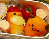 クリスマス！ケチャップつけてサンタドック作り方12写真