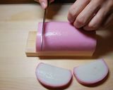 かまぼこ干支飾り切り『子（ねずみ）年』作り方1写真