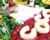 ベリーメリークリスマスディナー☆犬ごはん作り方32写真