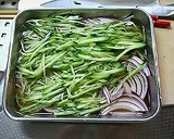さっぱりアジの南蛮風サラダプレート作り方3写真