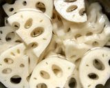もっちり蓮根とシメジの甘味噌炒め作り方2写真