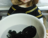 リカちゃん♡青柳とワカメの酢の物ꕤ柚風味作り方2写真