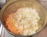 ケールの具だくさんスープ作り方4写真