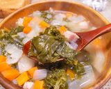 ケールの具だくさんスープ作り方13写真