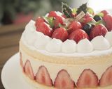 クリスマス☆ホワイトチョコのムースケーキ作り方1写真