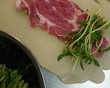 豚の豆苗巻揚げ作り方2写真