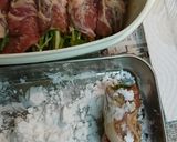 豚の豆苗巻揚げ作り方4写真
