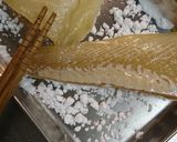 豚の豆苗巻揚げ作り方6写真