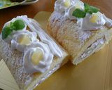 米粉ロールケーキ作り方10写真