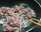 高菜と豚こまの味噌炒め作り方6写真