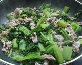 高菜と豚こまの味噌炒め作り方9写真