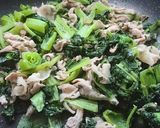 高菜と豚こまの味噌炒め作り方10写真