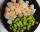 エビと枝豆のおにぎり作り方1写真