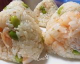 エビと枝豆のおにぎり作り方3写真