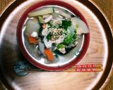 漁師飯❔ハマチ(ブリ)のアラの味噌鍋☺⛄作り方3写真