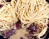 ベーコンの味噌クリームパスタ作り方9写真