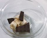 豆乳チョコバナナホットケーキ作り方1写真