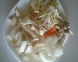 エリンギのポン酢パスタ★トロロとともに♪作り方2写真