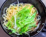 砂肝のトマトソースパスタ作り方6写真