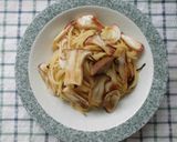 ネギとキノコの和風パスタ♪作り方2写真