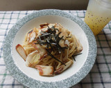 ネギとキノコの和風パスタ♪作り方5写真
