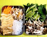 小松菜とお揚げの煮物作り方2写真