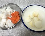 白味噌のみそ汁作り方1写真
