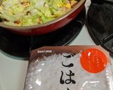 包装米飯なら簡単弱火でパラパラチャーハン作り方3写真