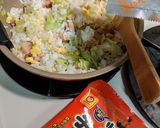 包装米飯なら簡単弱火でパラパラチャーハン作り方5写真